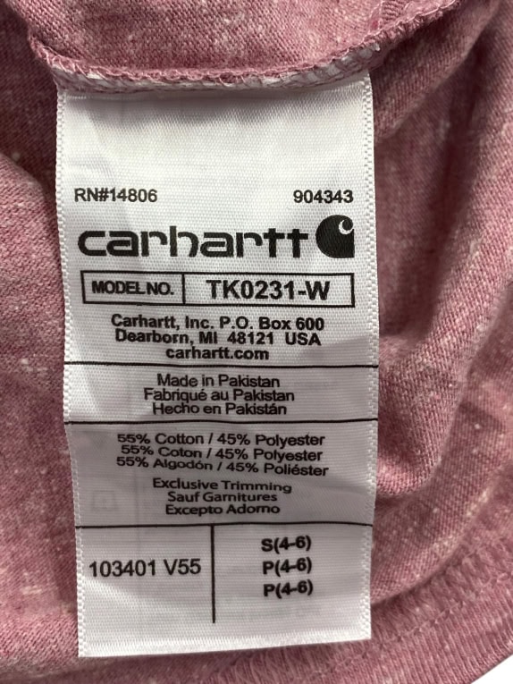 CARHARTT ΜΠΛΟΥΖΑ ΜΑΚΡΥΜΑΝΙΚΗ LOGO SPELLOUT ΜΟΒ UNISEX S