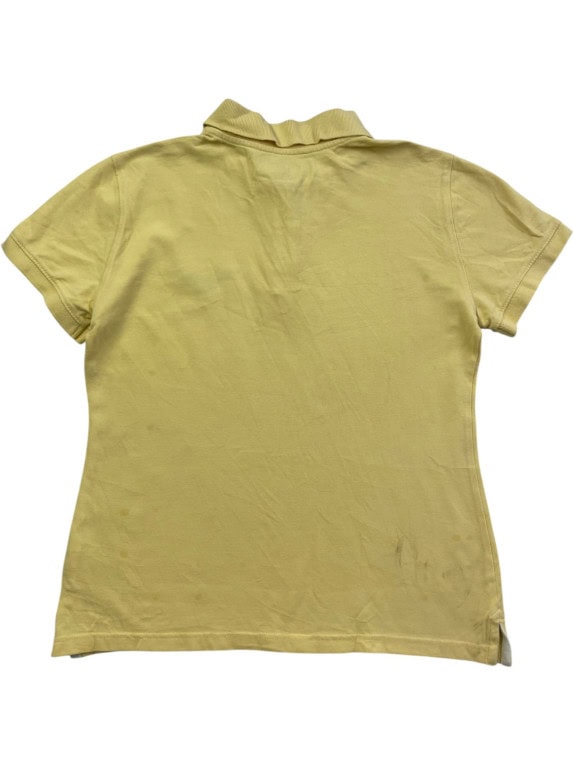 CARHARTT ΜΠΛΟΥΖΑ POLO ΚΕΝΤΗΜΕΝΗ ΑΝΟΙΧΤΟ ΚΙΤΡΙΝΟ ΓΥΝΑΙΚΕΙΟ PRE OWNED S