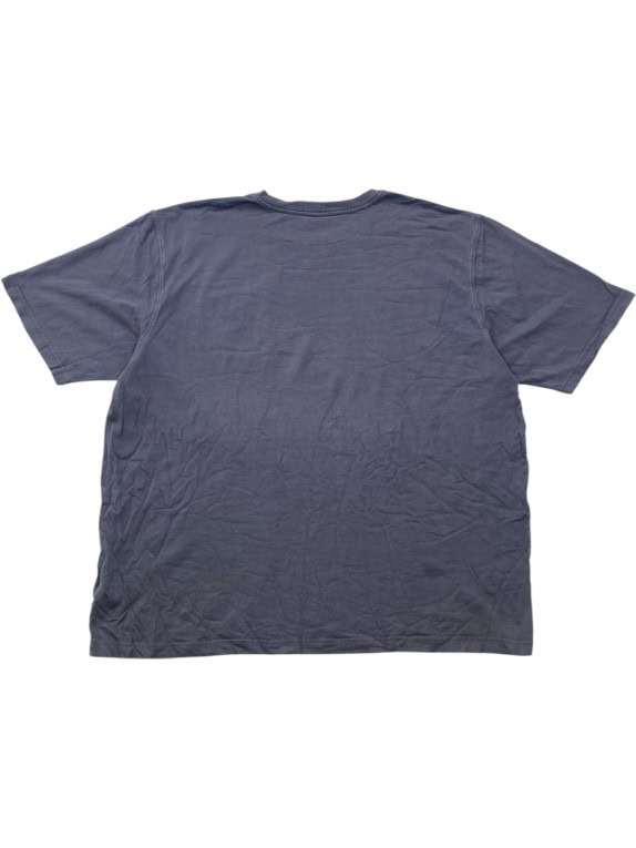 CARHARTT T SHIRT WASHED BLU GRIGIO UOMO PRE OWNED XXL