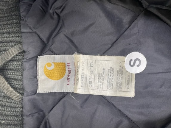 CARHARTT ΜΠΟΥΦΑΝ BOMBER ΜΕ ΤΡΕΣΑ CARGO GREEN ΑΝΤΡΙΚΟ PRE OWNED S
