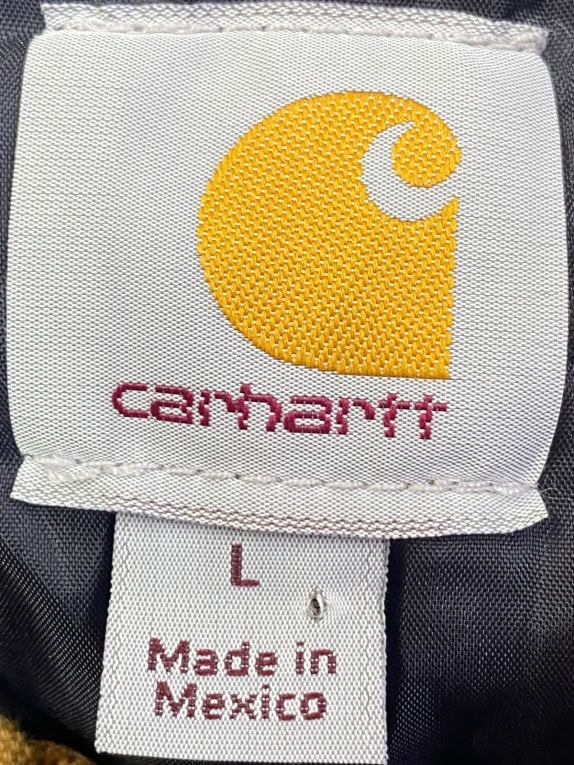 CARHARTT ΜΠΟΥΦΑΝ ΕΡΓΑΣΙΑΣ WORKWEAR ΚΑΦΕ ΑΝΤΡΙΚΟ PRE OWNED L