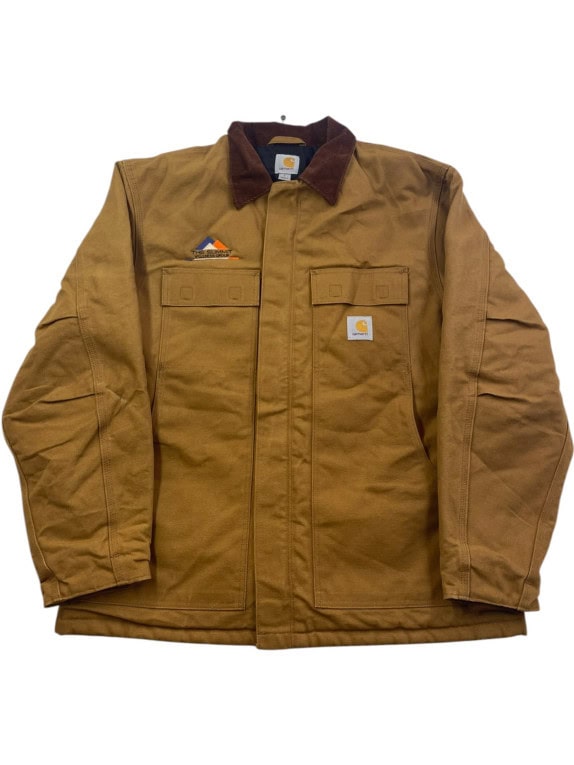 CARHARTT ΜΠΟΥΦΑΝ ΕΡΓΑΣΙΑΣ WORKWEAR ΚΑΦΕ ΑΝΤΡΙΚΟ PRE OWNED L