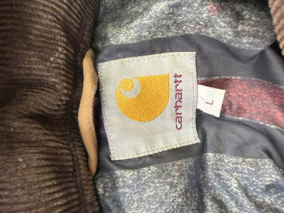 CARHARTT ΜΠΟΥΦΑΝ PUFFER WORKWEAR ΚΑΦΕ ΑΝΤΡΙΚΟ PRE OWNED L
