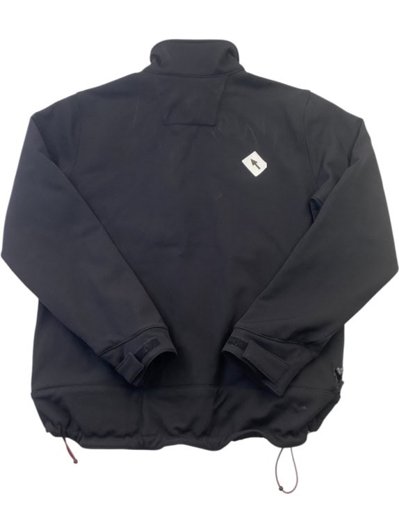 CARHARTT SOFTSHELL JACKET MINIMAL BLACK MEN PRE OWNED L