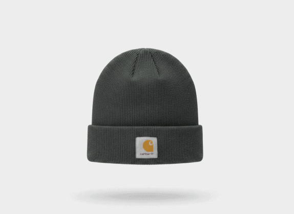 CARHARTT MÖΛLEN BEANIE GREEN UNISEX PRE OWNED