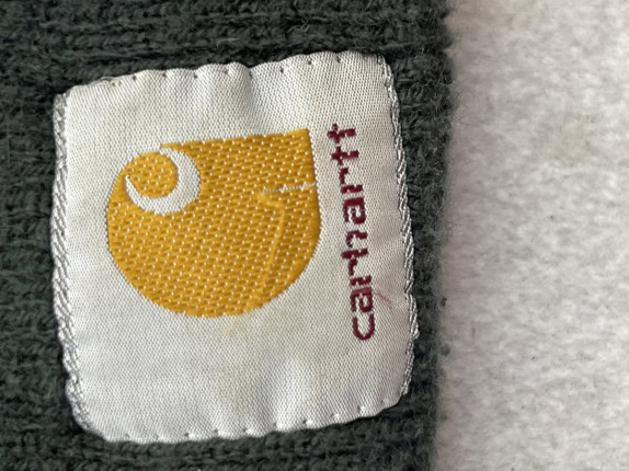 CARHARTT BEANIE MINIMAL GREEN UNISEX PRE OWNED
