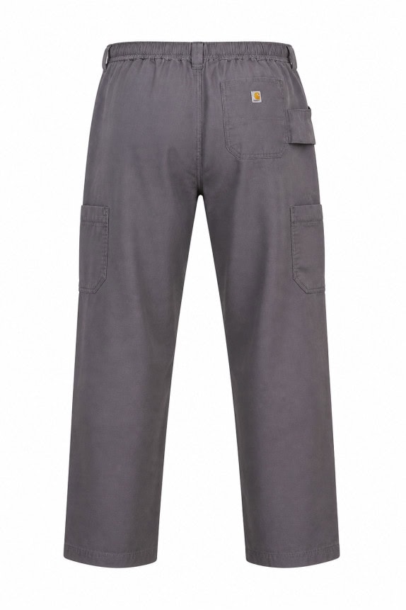 CARHARTT ΠΑΝΤΕΛΟΝΙ CARGO MINIMAL ΓΚΡΙ ΑΝΤΡΙΚΟ PRE OWNED XXL