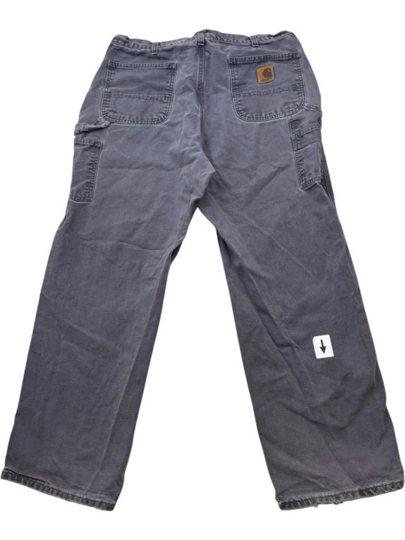 CARHARTT ΠΑΝΤΕΛΟΝΙ CARGO WASHED ΓΚΡΙ ΑΝΤΡΙΚΟ PRE OWNED XL