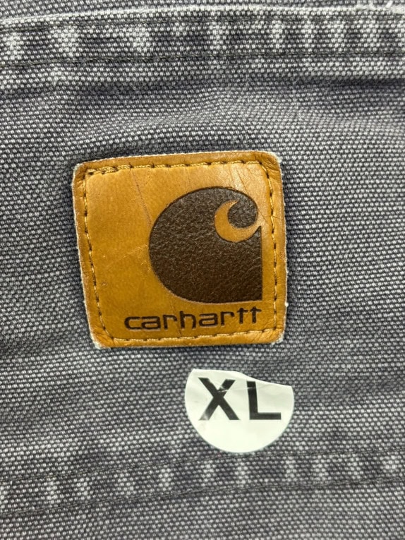 CARHARTT ΠΑΝΤΕΛΟΝΙ CARGO WASHED ΓΚΡΙ ΑΝΤΡΙΚΟ PRE OWNED XL