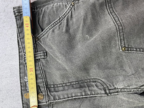 CARHARTT CARGO PANTS WORKWEAR GREY MEN PRE OWNED L