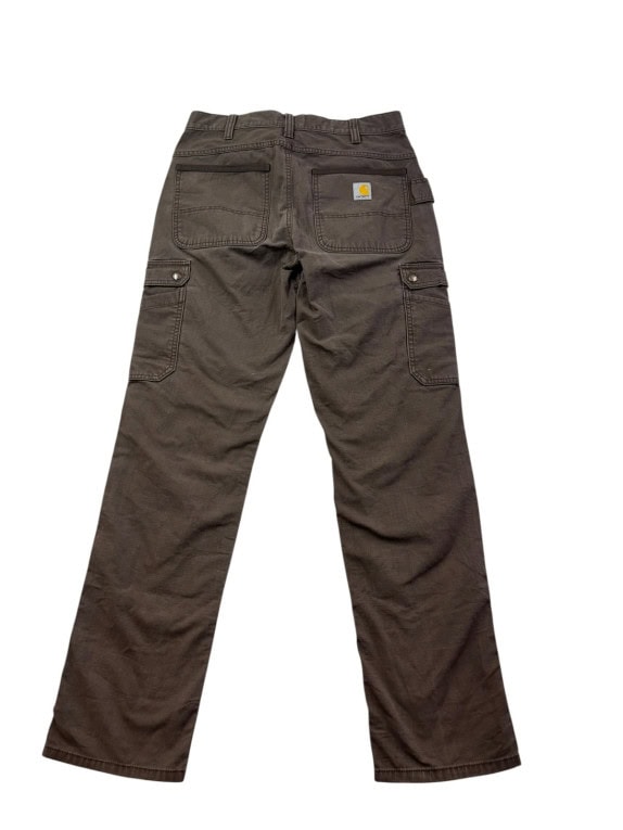 CARHARTT PANTALONI CARGO WORKWEAR MARRONE UOMO PRE OWNED M