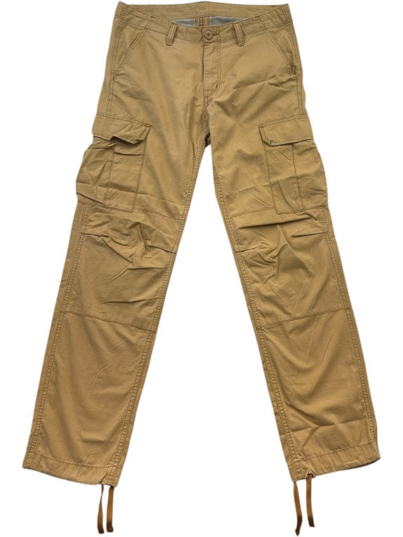 CARHARTT PANTALONI CARGO WORKWEAR BEIGE UOMO PRE OWNED M