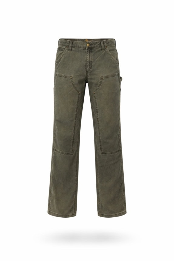 CARHARTT ΠΑΝΤΕΛΟΝΙ CARGO WORKWEAR OLIVE ΑΝΤΡΙΚΟ PRE OWNED L