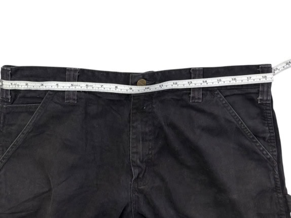 CARHARTT ΠΑΝΤΕΛΟΝΙ CARPENTER WORKWEAR FADED BLACK ΑΝΤΡΙΚΟ PRE OWNED XL