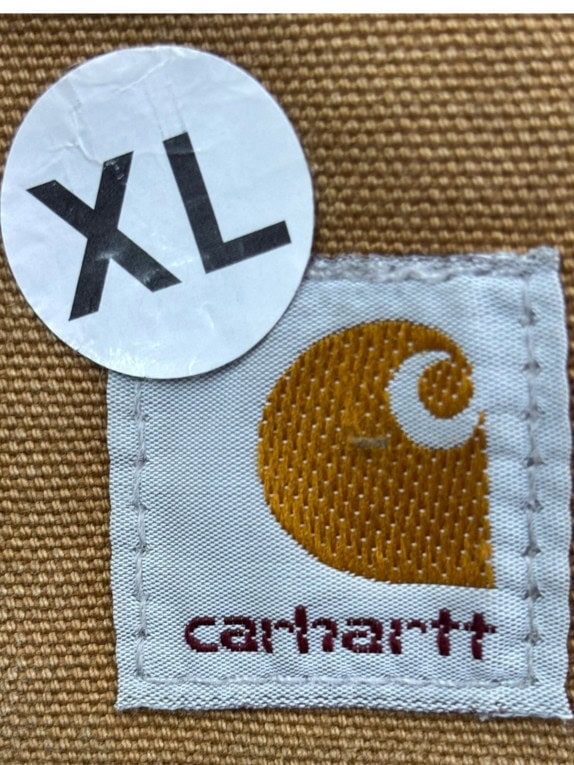 CARHARTT PANTALONI CARPENTER WORKWEAR MARRONE UOMO PRE OWNED XL