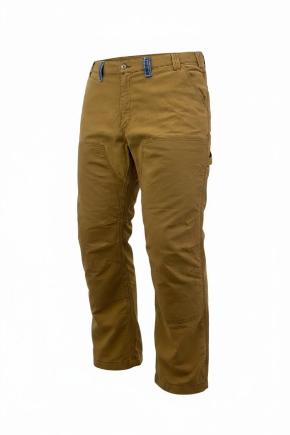 CARHARTT PANTALONI CARPENTER WORKWEAR MARRONE UOMO PRE OWNED