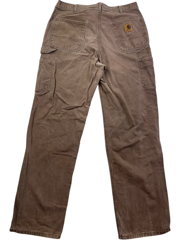 CARHARTT PANTALONI DA LAVORO CARPENTER MARRONE UNISEX L