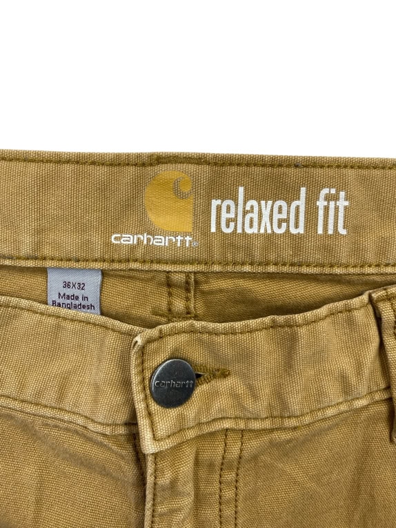 Carhartt Pantaloni Workwear Relaxed Fit Marrone Unisex 36x32