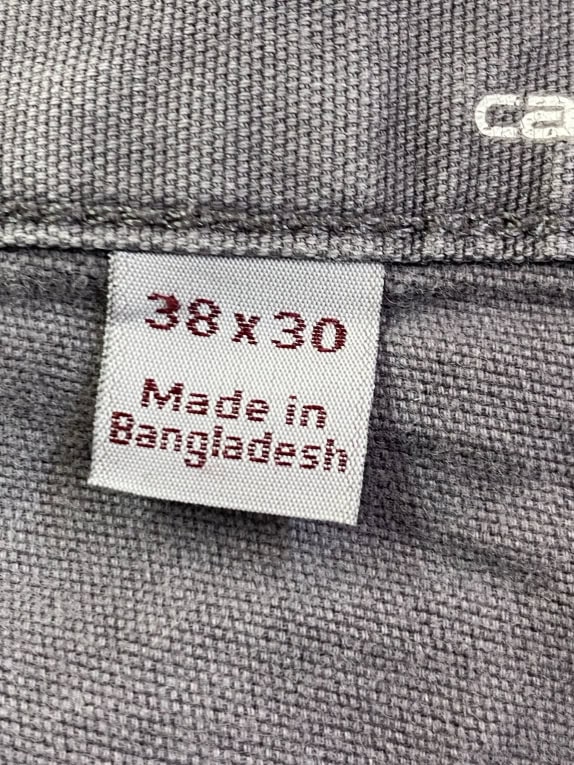 CARHARTT ΠΑΝΤΕΛΟΝΙ WORKWEAR RELAXED FIT LOGO ΓΚΡΙ UNISEX XL