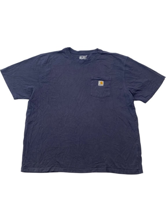 CARHARTT POCKET T SHIRT WORKWEAR NAVY ΑΝΤΡΙΚΟ PRE OWNED XXL