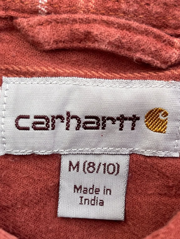 CARHARTT ΠΟΥΚΑΜΙΣΟ ΦΛΑΝΕΛΑ CHECKED ΚΕΡΑΜΙΔΙ UNISEX Medium preowned