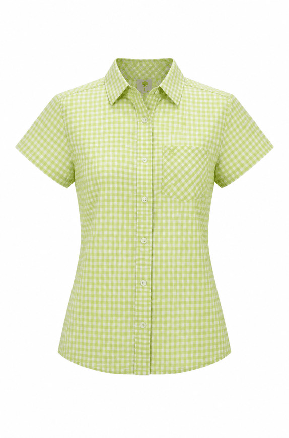 CARHARTT ΠΟΥΚΑΜΙΣΟ GINGHAM ΠΡΑΣΙΝΟ ΓΥΝΑΙΚΕΙΟ PRE OWNED M