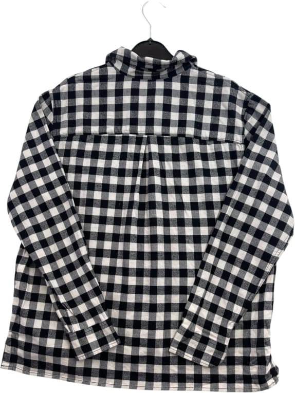 CARHARTT SHIRT WORKWEAR BLACK WHITE MENS PRE OWNED M