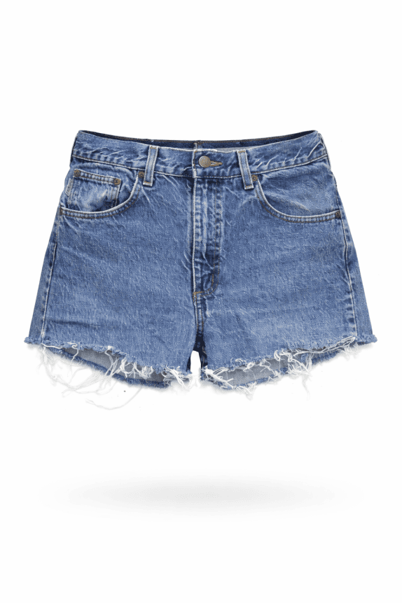 CARHARTT DENIM SHORTS VINTAGE BLUE WOMEN PRE OWNED S