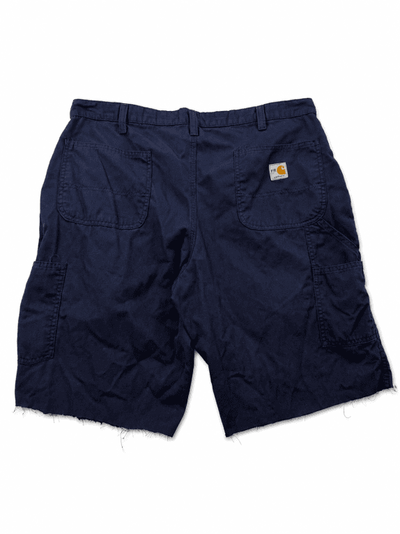 CARHARTT CARGO SHORTS WORKWEAR NAVY MEN PRE OWNED XL
