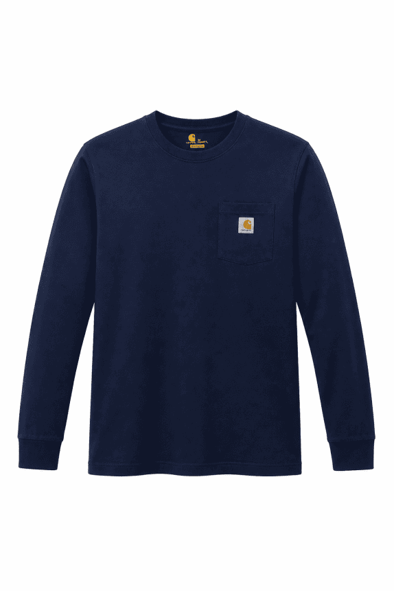 CARHARTT T SHIRT CLASSIC NAVY MEN PRE OWNED XL