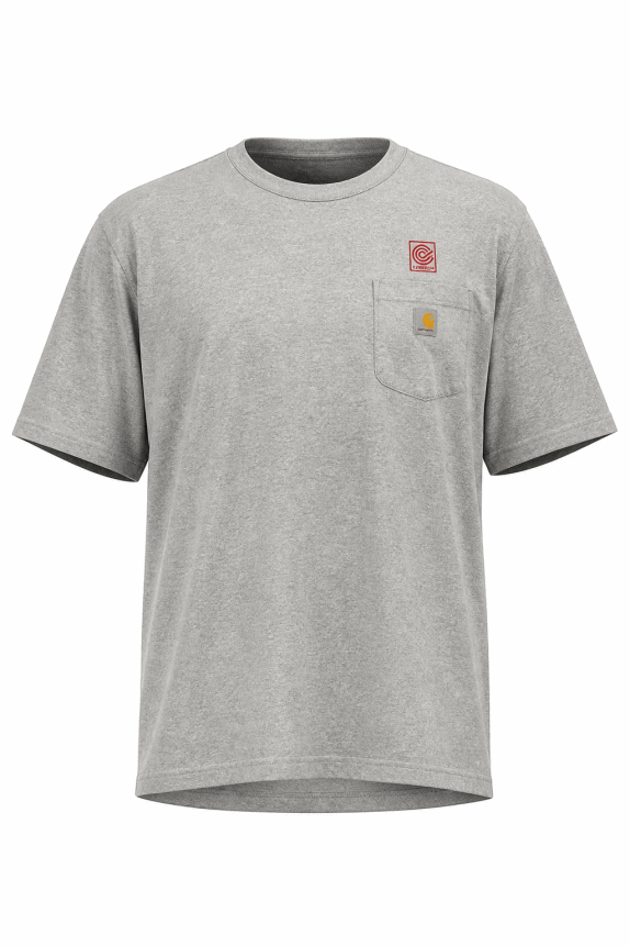 CARHARTT T SHIRT GRAPHIC GRIGIO UOMO PRE OWNED 3XL