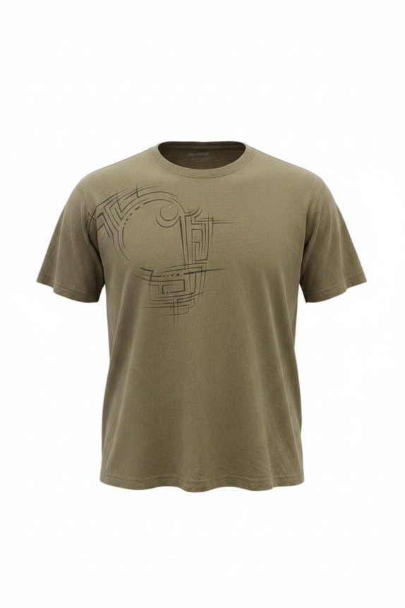 CARHARTT T SHIRT GRAPHIC VERDE OLIVA UOMO PRE OWNED L