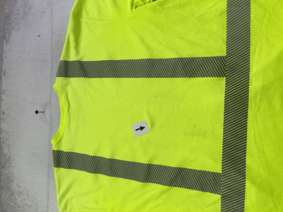 CARHARTT T SHIRT GRAPHIC GIALLO NEON UOMO PRE OWNED XL