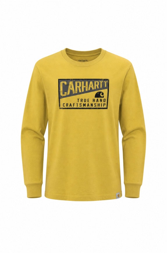 CARHARTT T SHIRT GRAPHIC GIALLO UOMO PRE OWNED L