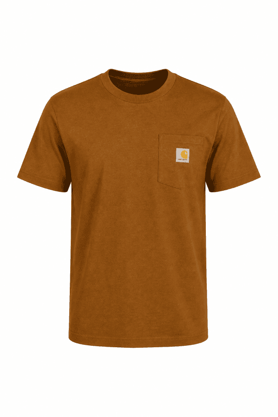 CARHARTT T SHIRT MINIMAL BROWN ΑΝΤΡΙΚΟ PRE OWNED XS