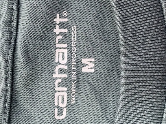 CARHARTT T SHIRT MINIMAL GREEN MEN PRE OWNED M