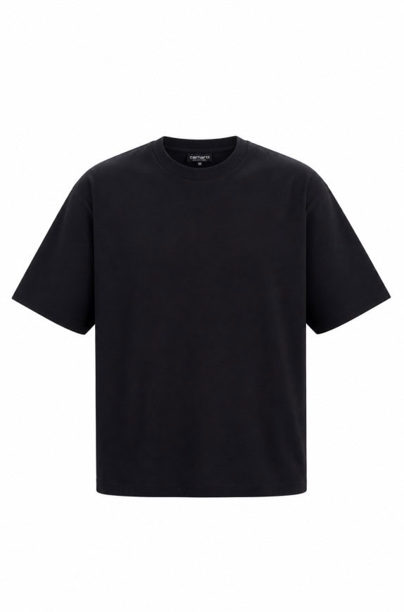 CARHARTT T SHIRT MINIMAL ΜΑΥΡΟ ΑΝΤΡΙΚΟ PRE OWNED M