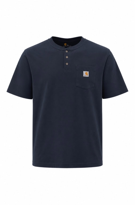 CARHARTT T SHIRT MINIMAL NAVY ΑΝΤΡΙΚΟ PRE OWNED XL