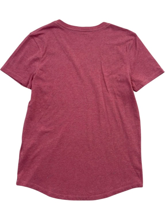 Carhartt T-Shirt Relaxed Fit Burgundy Women M