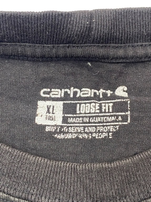 CARHARTT POCKET TEE WORKWEAR CHARCOAL MENS PRE OWNED XL