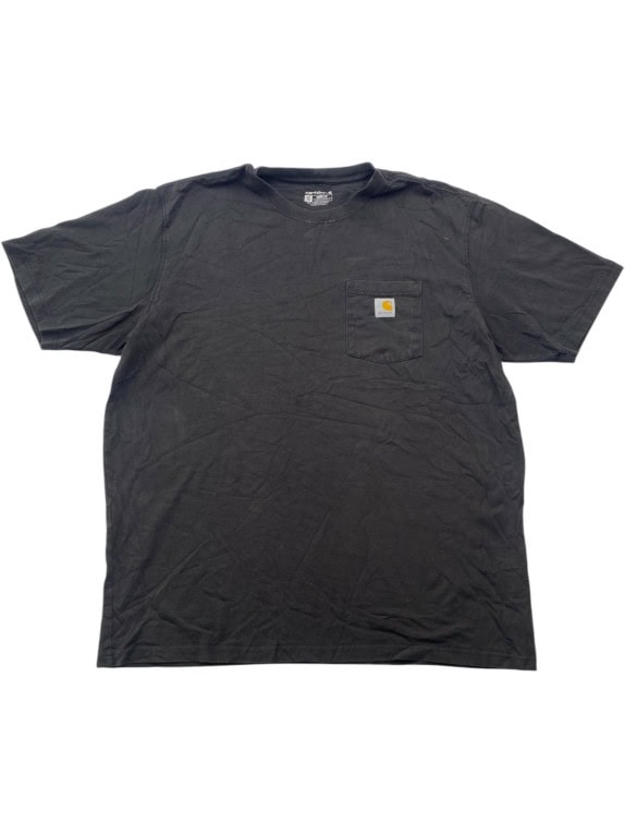 CARHARTT POCKET TEE WORKWEAR CHARCOAL MENS PRE OWNED XL