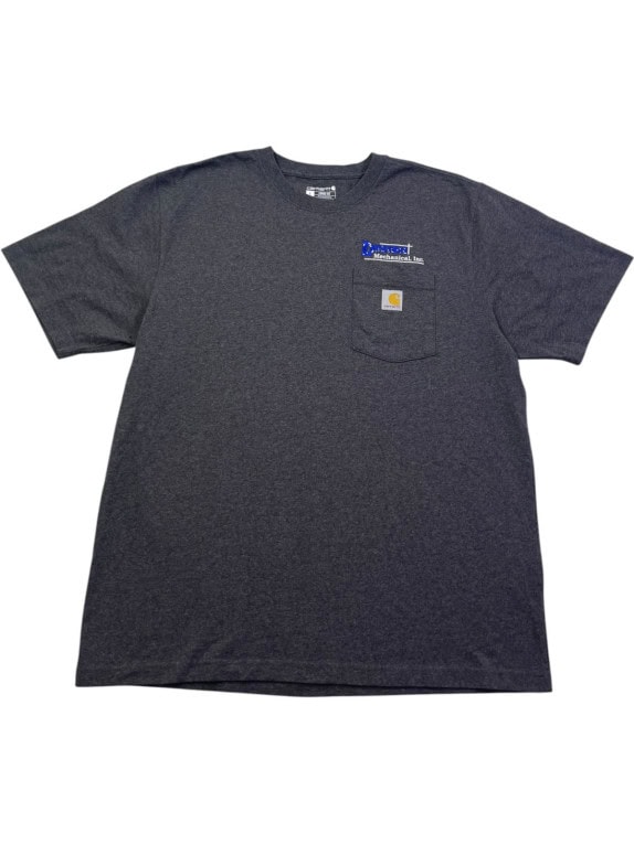 CARHARTT T SHIRT WORKWEAR CHARCOAL ΑΝΤΡΙΚΟ PRE OWNED L