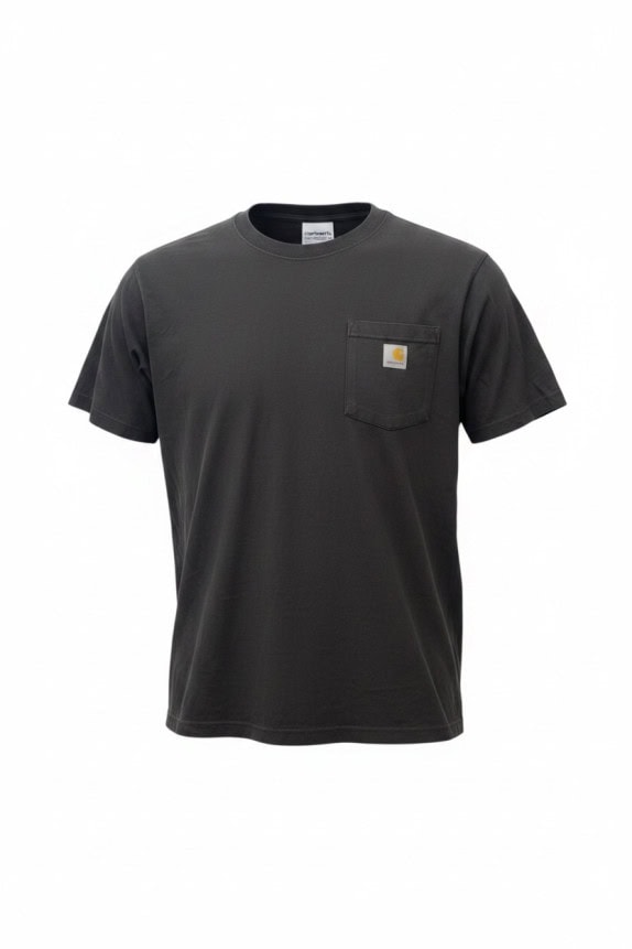 CARHARTT T SHIRT WORKWEAR NERO FADED UOMO PRE OWNED XL