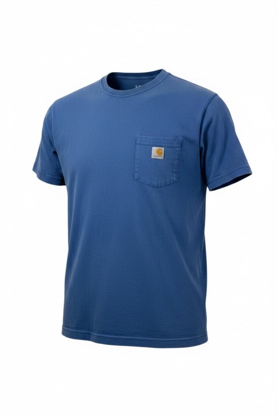CARHARTT T SHIRT WORKWEAR ΜΠΛΕ ΑΝΤΡΙΚΟ PRE OWNED S