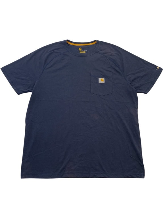 CARHARTT T SHIRT WORKWEAR NAVY ΑΝΤΡΙΚΟ PRE OWNED XL