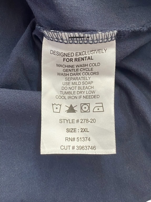 CARHARTT T SHIRT WORKWEAR NAVY ΑΝΤΡΙΚΟ PRE OWNED XXL