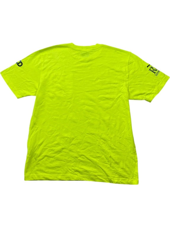CARHARTT T SHIRT WORKWEAR NEON YELLOW MENS PRE OWNED M