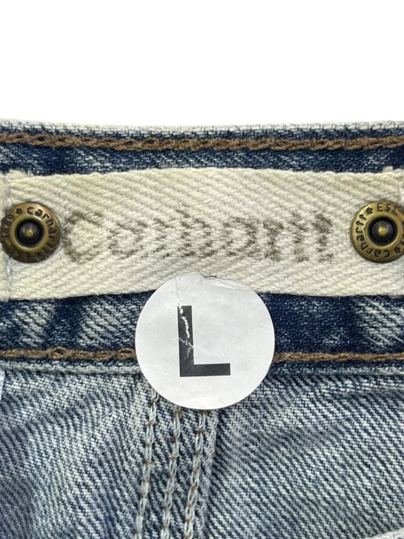 CARHARTT JEANS VINTAGE BLUE MEN PRE OWNED L