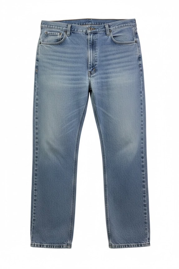 CARHARTT ΤΖΙΝ ΠΑΝΤΕΛΟΝΙ VINTAGE WASHED ΜΠΛΕ ΑΝΤΡΙΚΟ PRE OWNED XXL