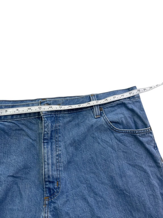 CARHARTT JEANS WASHED BLUE MALE PRE OWNED XXL
